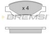 BREMSI BP3225 Brake Pad Set, disc brake